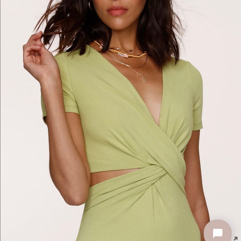 Heartloom | Saint dress in apple green